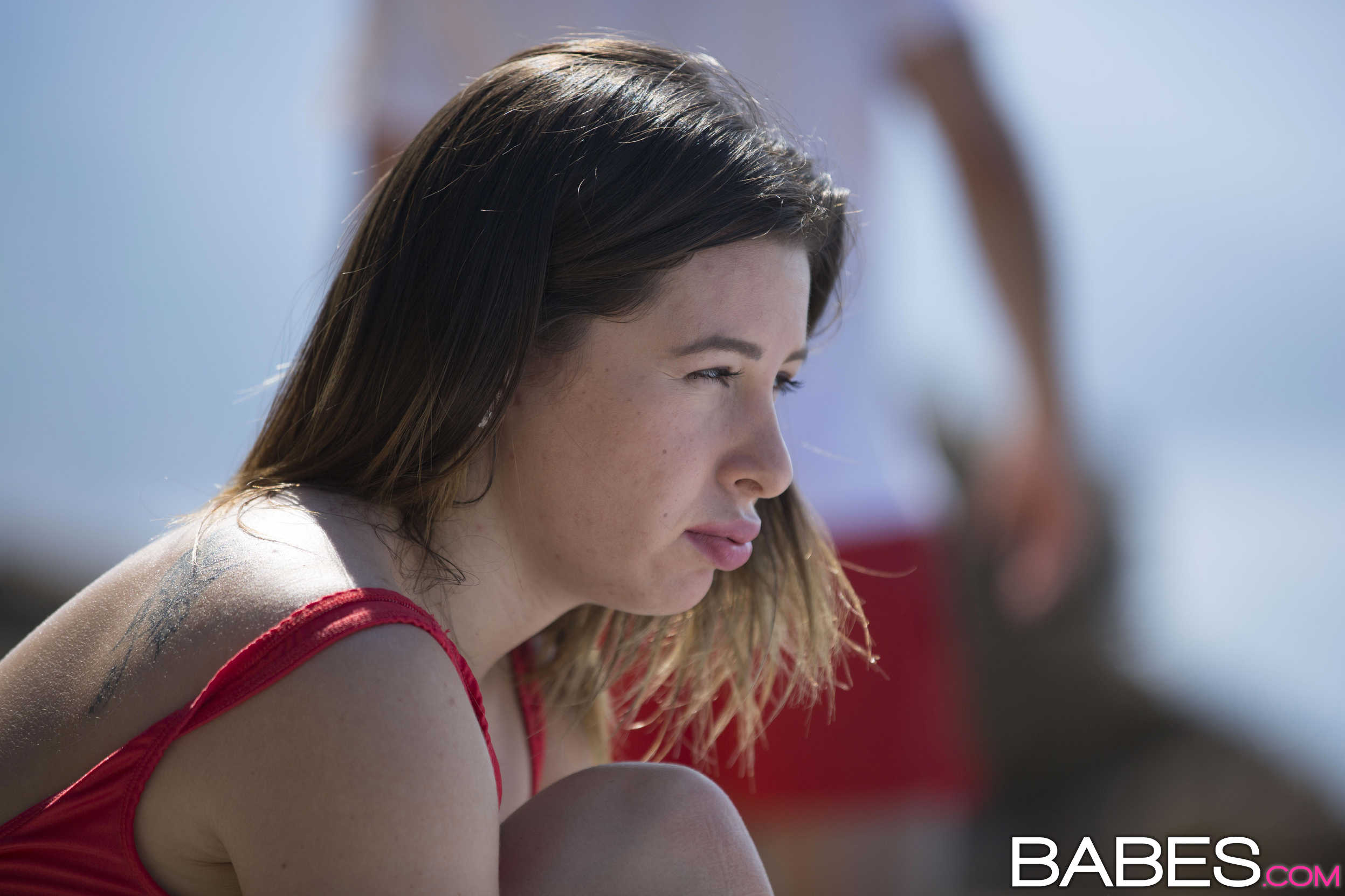 Babes 'Baewatch: An XXX Parody' starring Ally Breelsen (Photo 22)