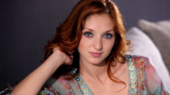 Michelle in 'Auburn Falling On Topaz'